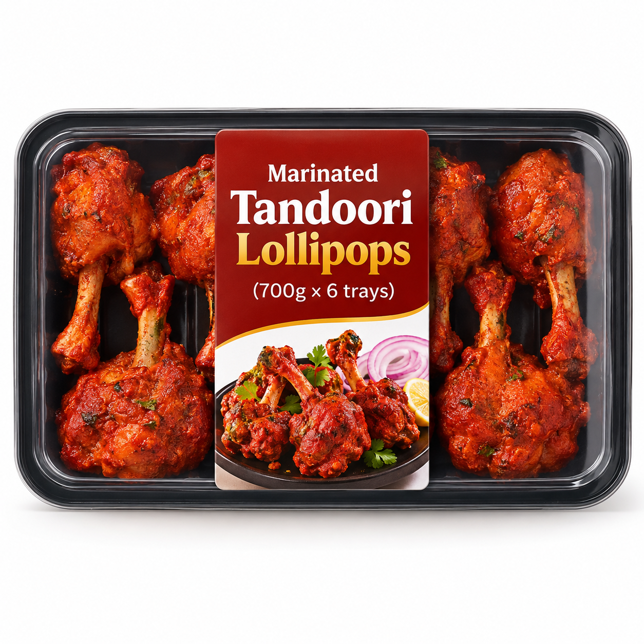 Marinated Tandoori Lollipops